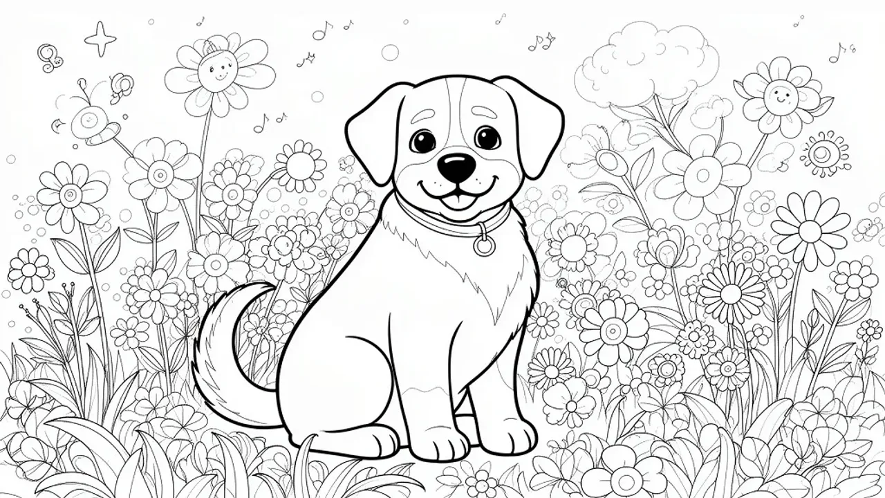 Ausmalbild Hund: Der praktische Ratgeber für kreative Tierfreunde
