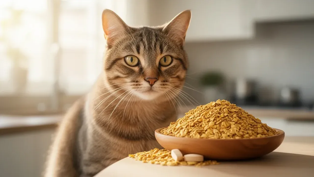 Bierhefe für Katzen: Wirkung, Dosierung und Tipps für ein gesundes Fell