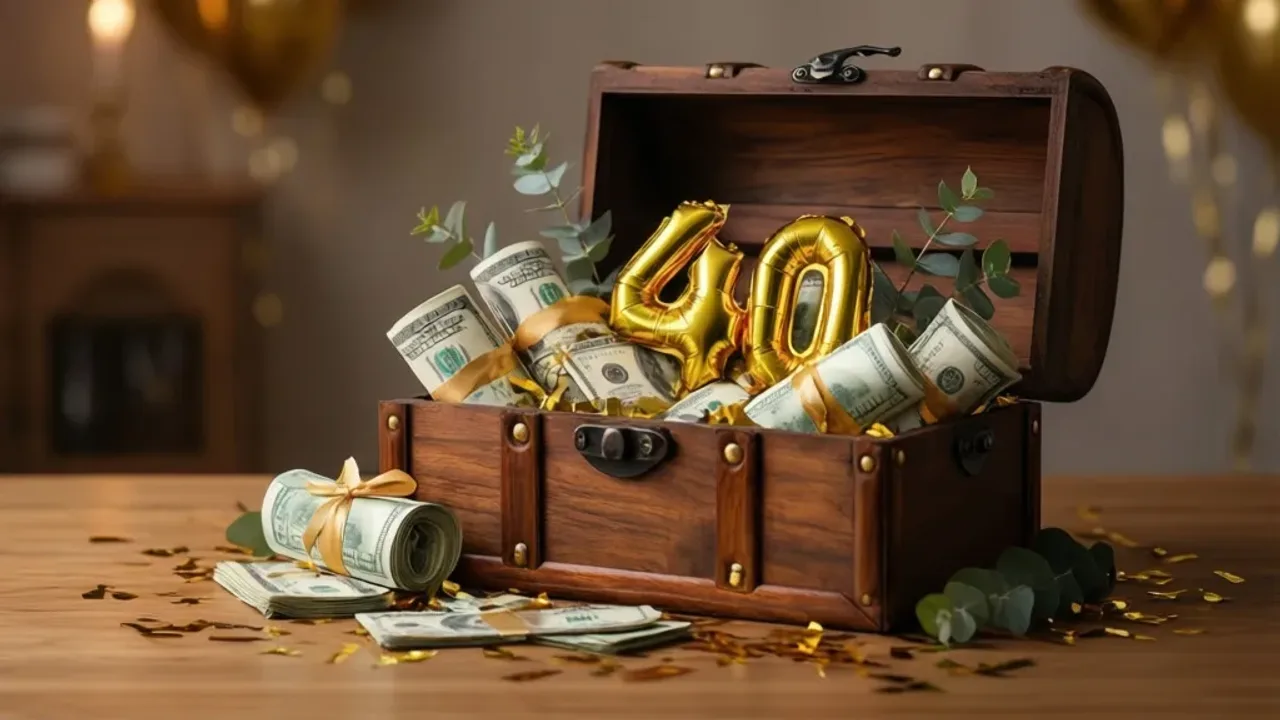 Geldgeschenke zum 40. Geburtstag: Kreative Ideen für das Geldgeschenk