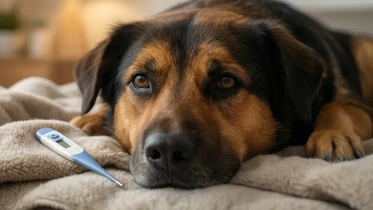 Hund Fieber erkennen: Symptome und Erste Hilfe für Ihren Hund